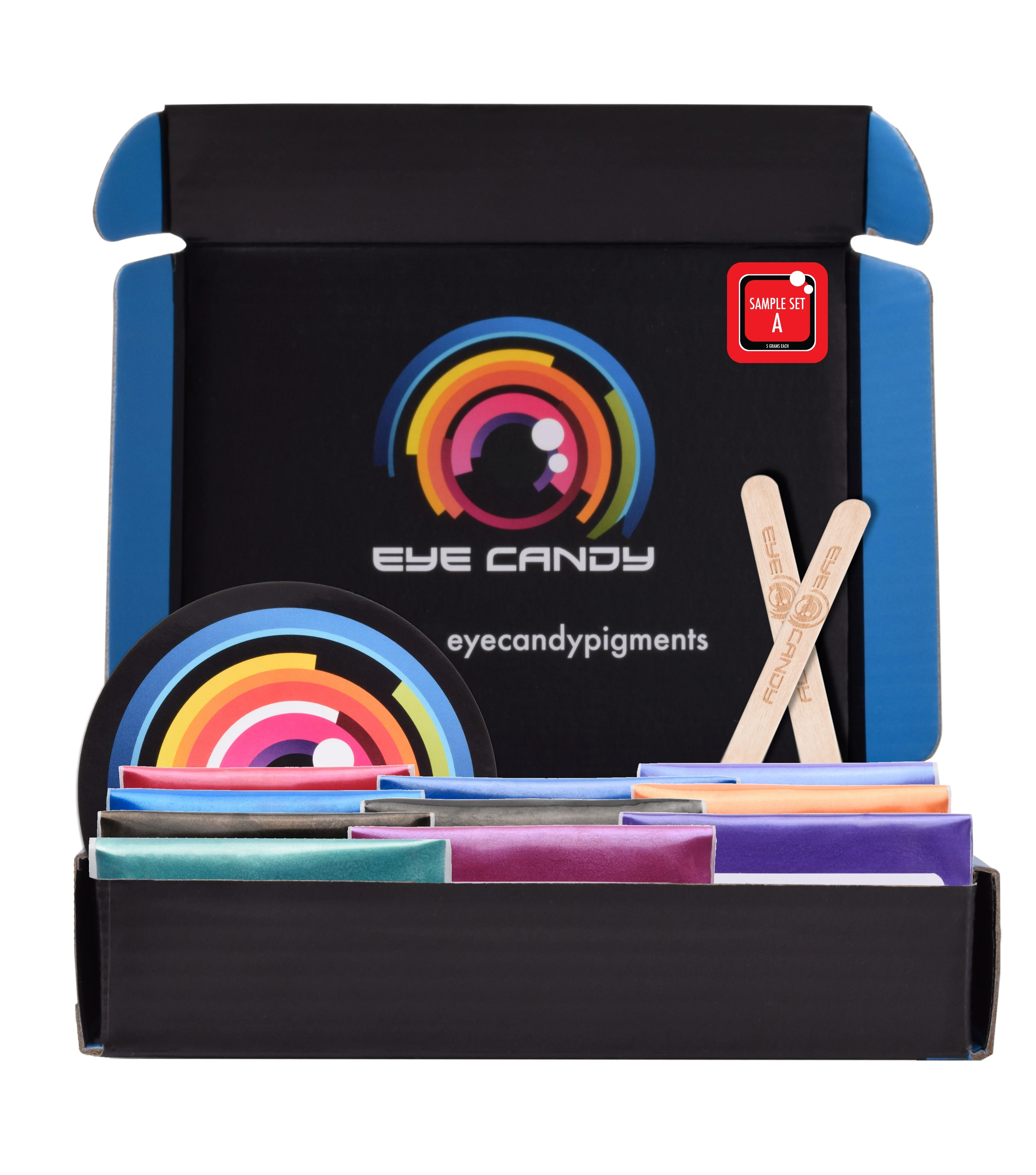 10 Color Pigment Powder Variety Pack Set A - Image 3