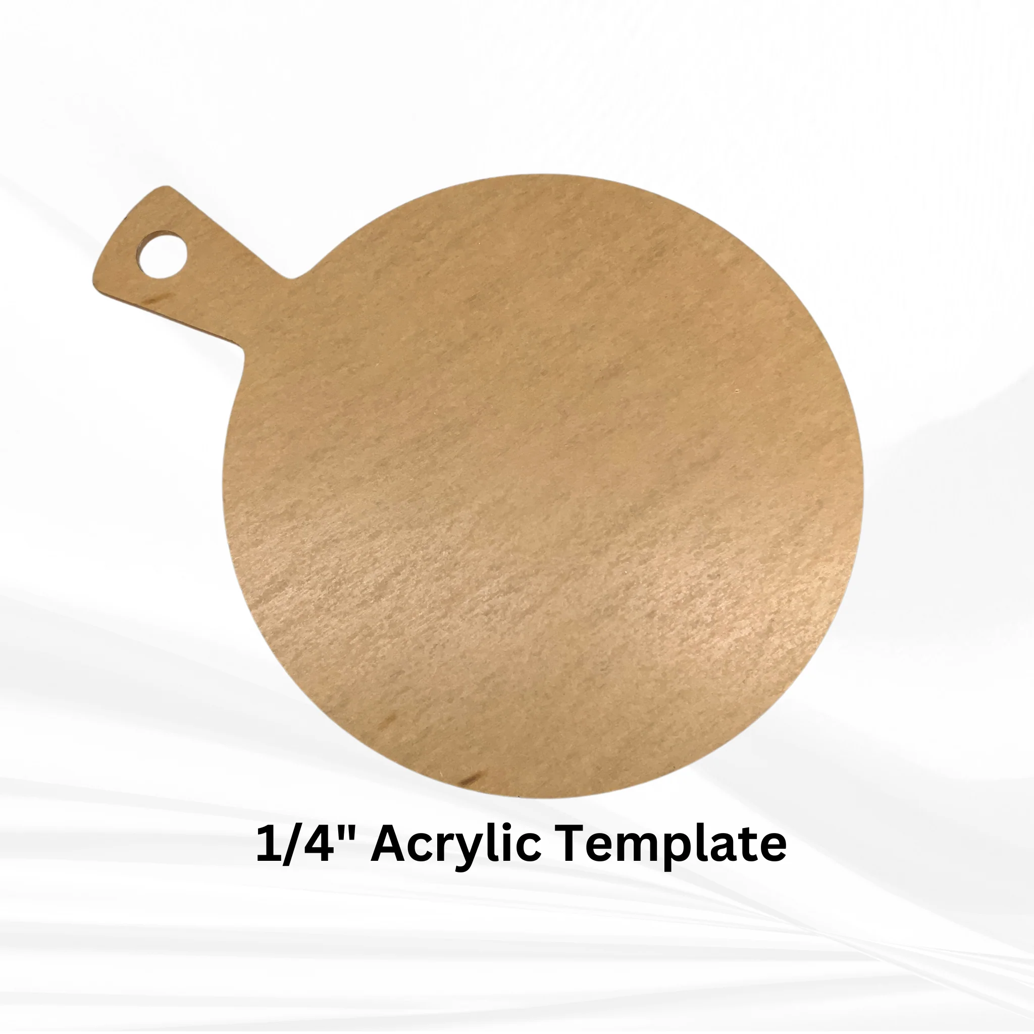 12" X 1.25" Round Charcuterie Board with Handle Silicone Mold - Image 10