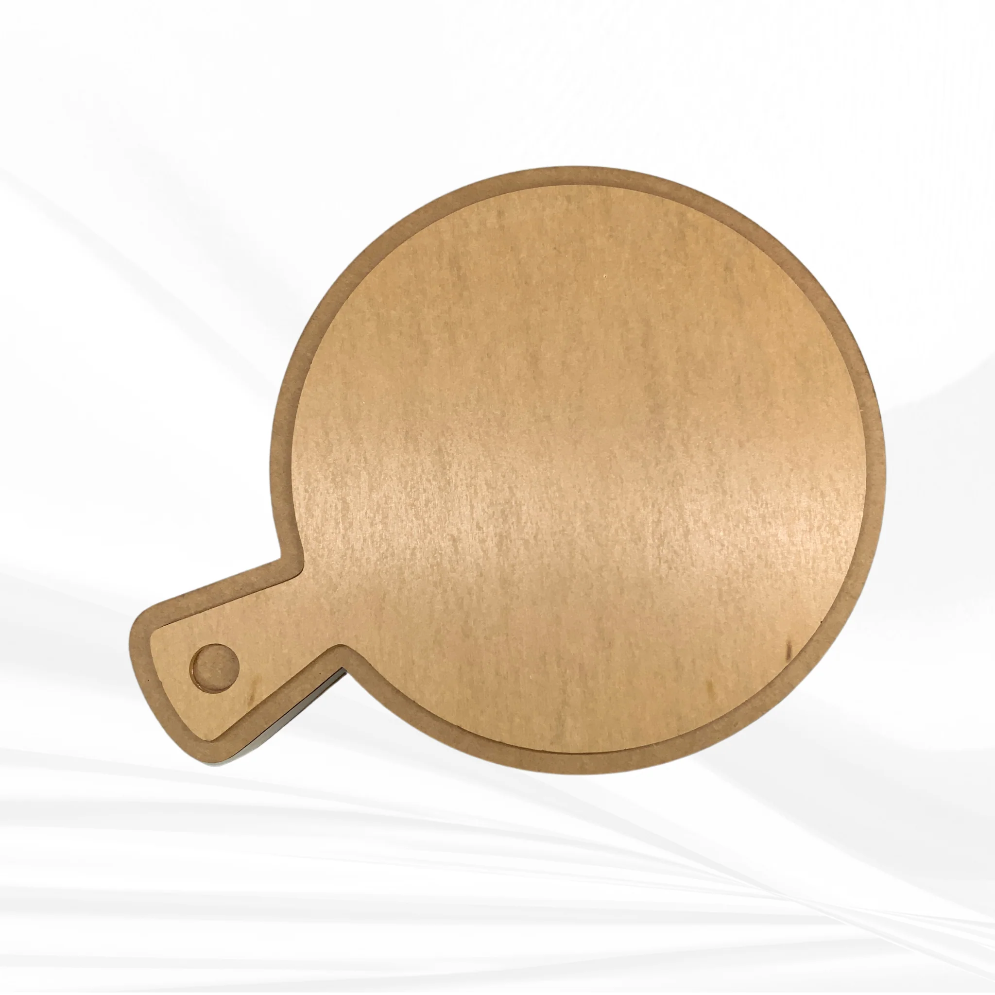 12" X 1.25" Round Charcuterie Board with Handle Silicone Mold - Image 8