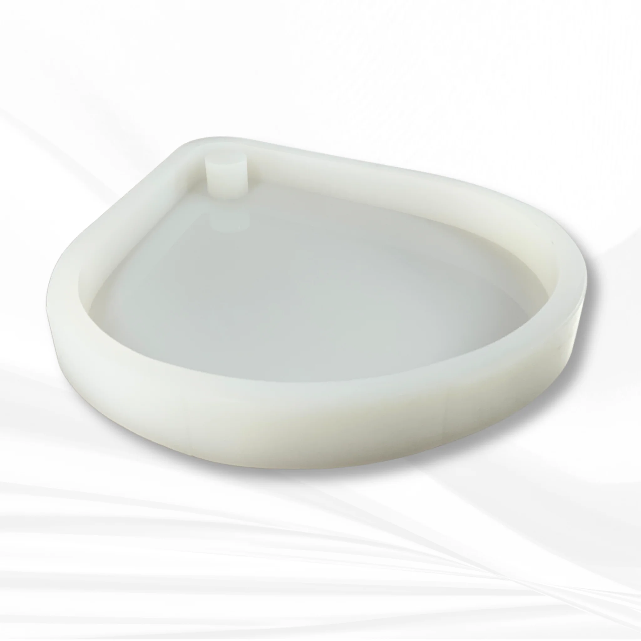14.6" x 12"x 1.25" Teardrop Charcuterie Board Silicone Mold - Serving Board Mold - Image 4