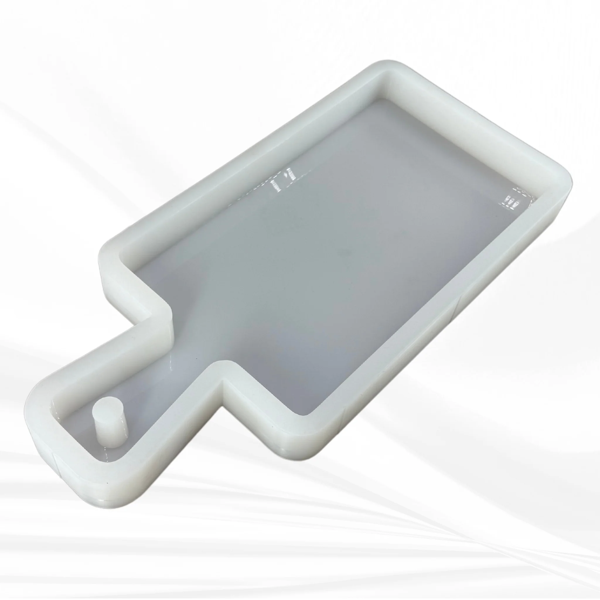 16”x7”x1.25” Flared Handle Charcuterie Board Silicone Mold - Image 3
