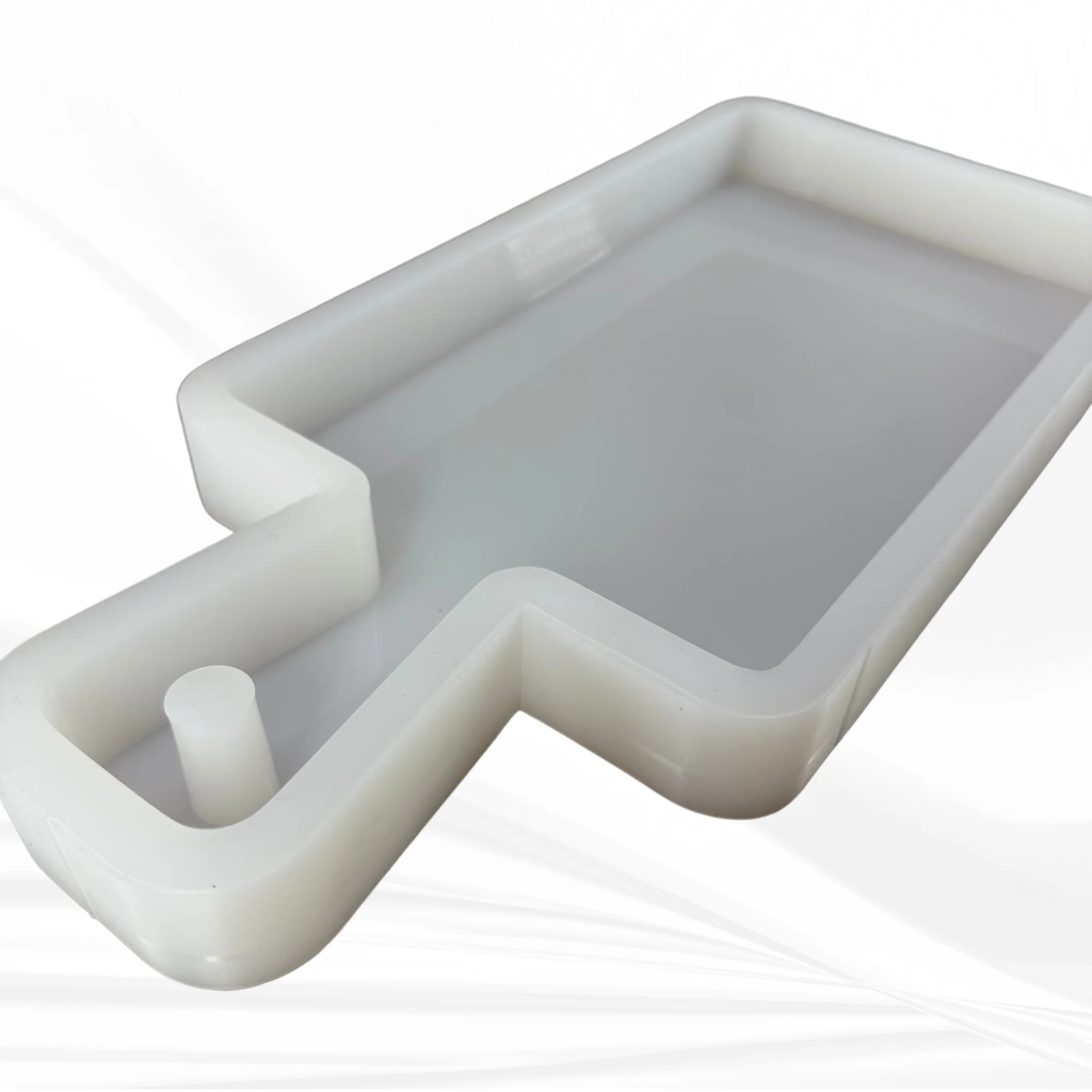 16”x7”x1.25” Flared Handle Charcuterie Board Silicone Mold - Image 5