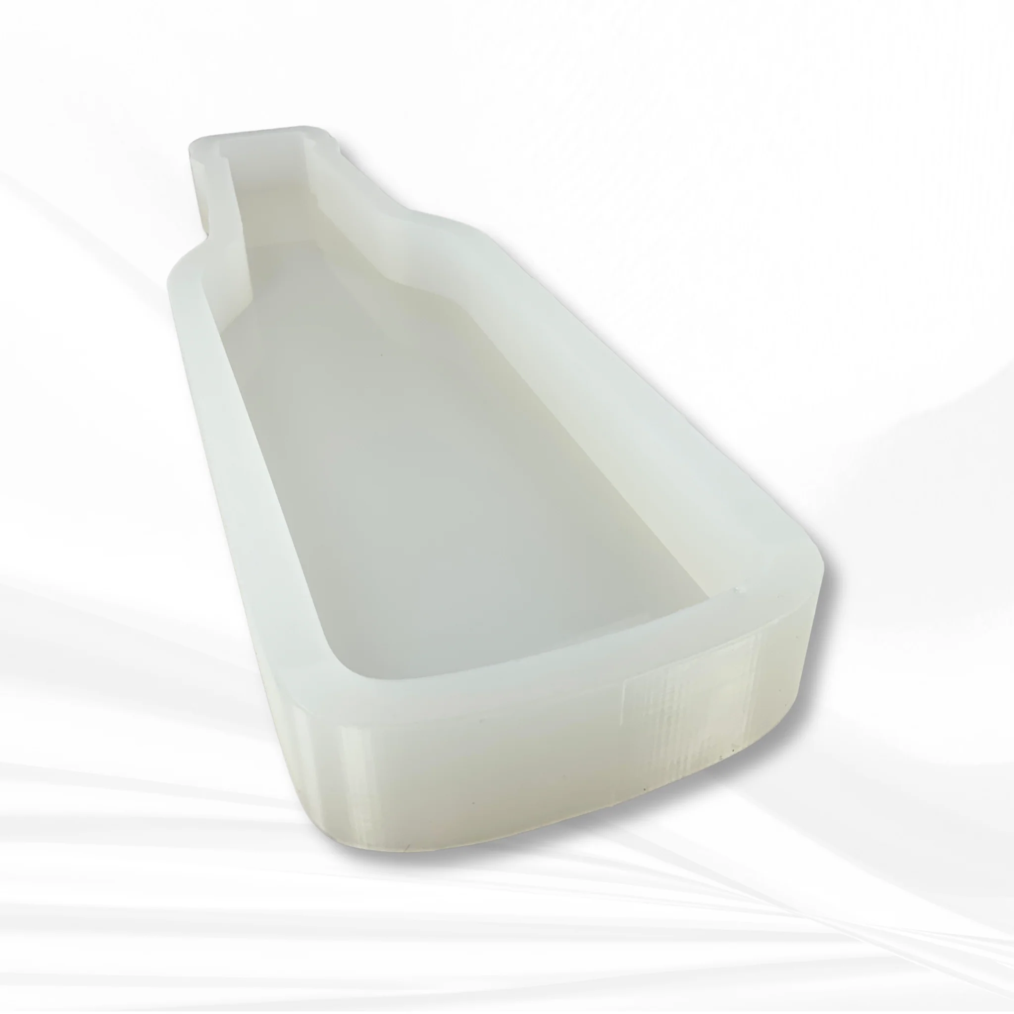 17"x 4"x 1.25" Beer Bottle Cheese Board Silicone Mold - Board Mold, Bottle Mold - Image 4