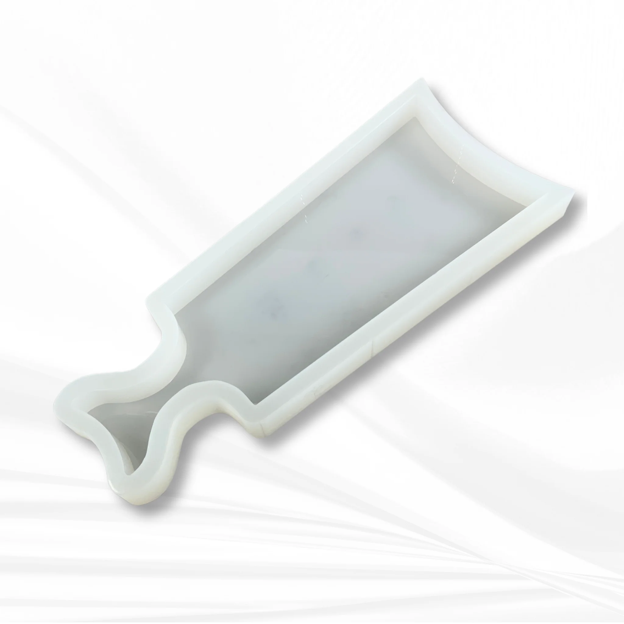 17"x 6.5"x 1.25" Fishtail Cheese Board Silicone Mold - Charcuterie Board Mold - Image 2