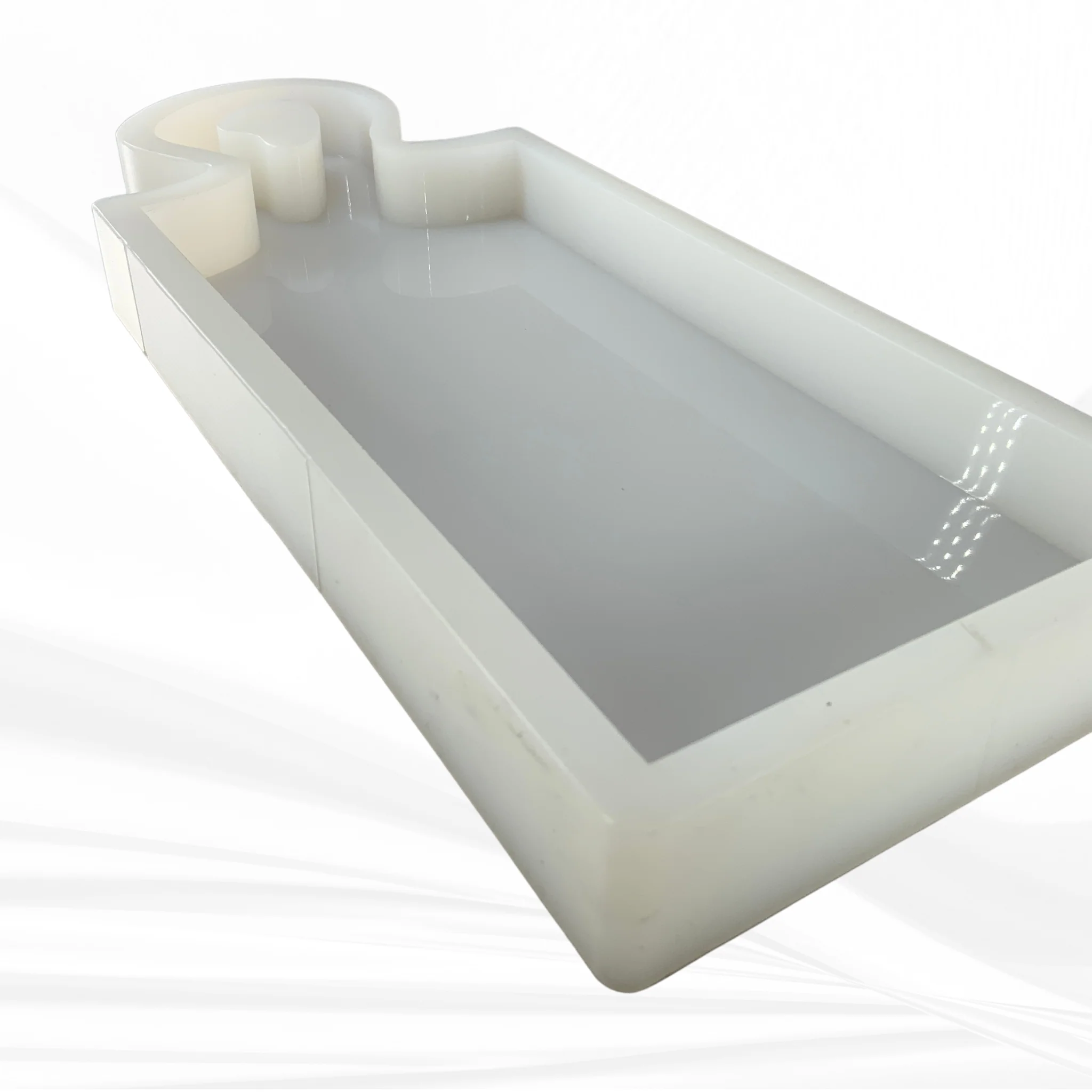 17"x 7"x 1.25" Organic Charcuterie Board Silicone Mold - Image 3