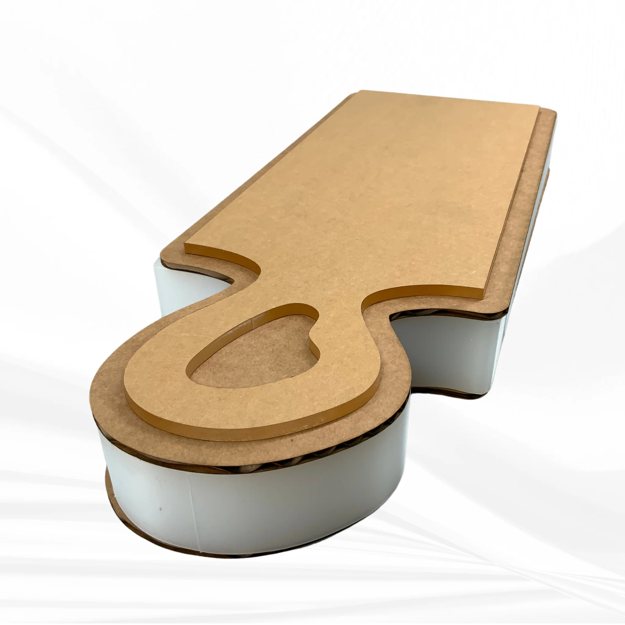 17"x 7"x 1.25" Organic Charcuterie Board Silicone Mold - Image 9