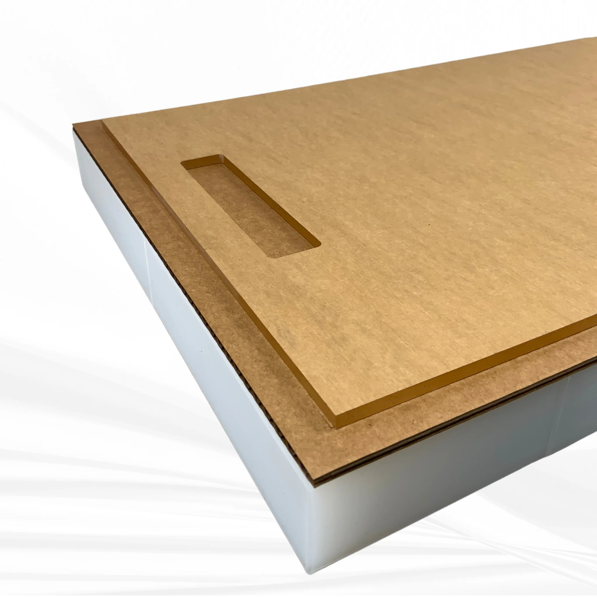 18"x 12"x 1.25" Rectangle Cheese Board Silicone Mold, Dual Handles - Image 6