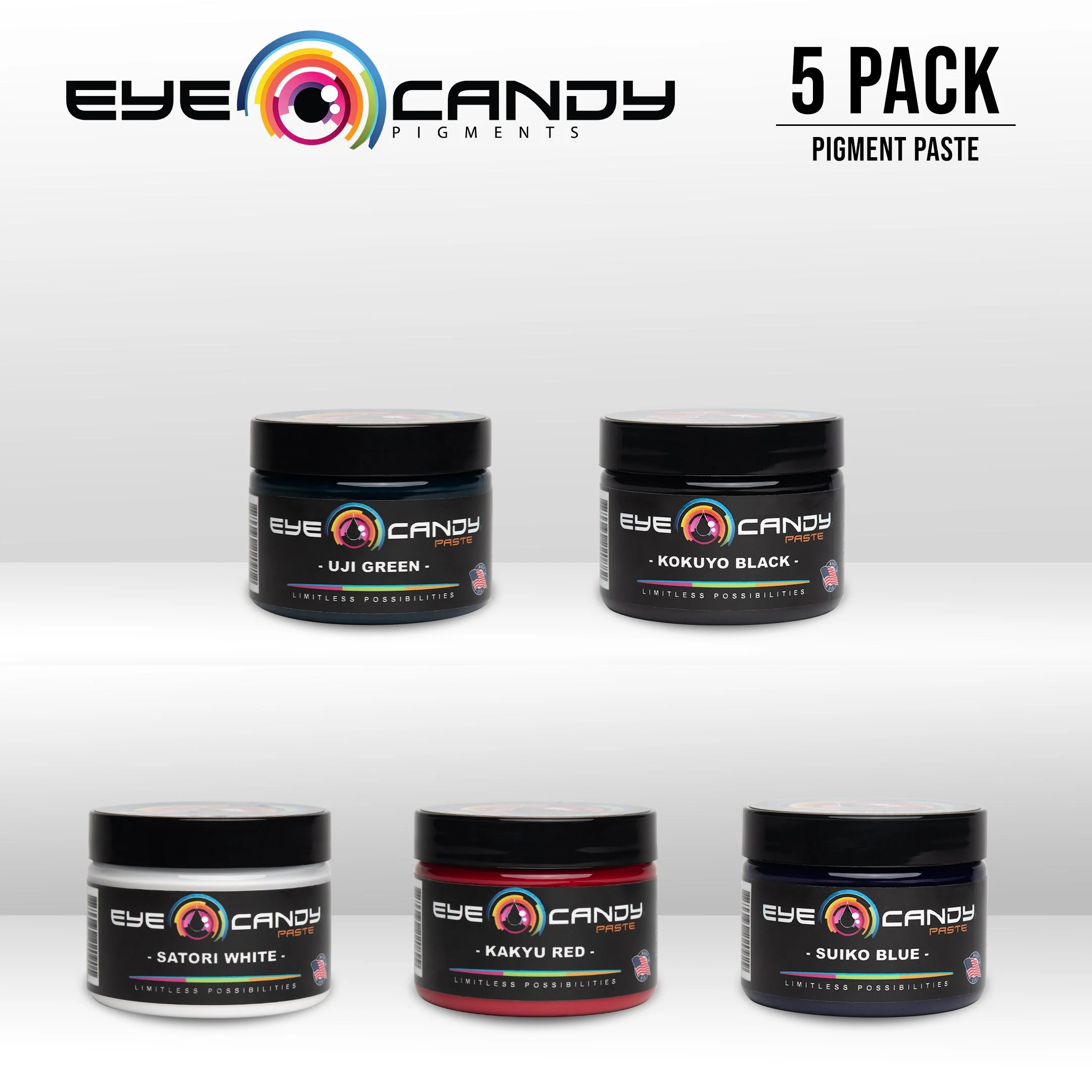 5 Color Pigment Paste Sample Set - Image 2