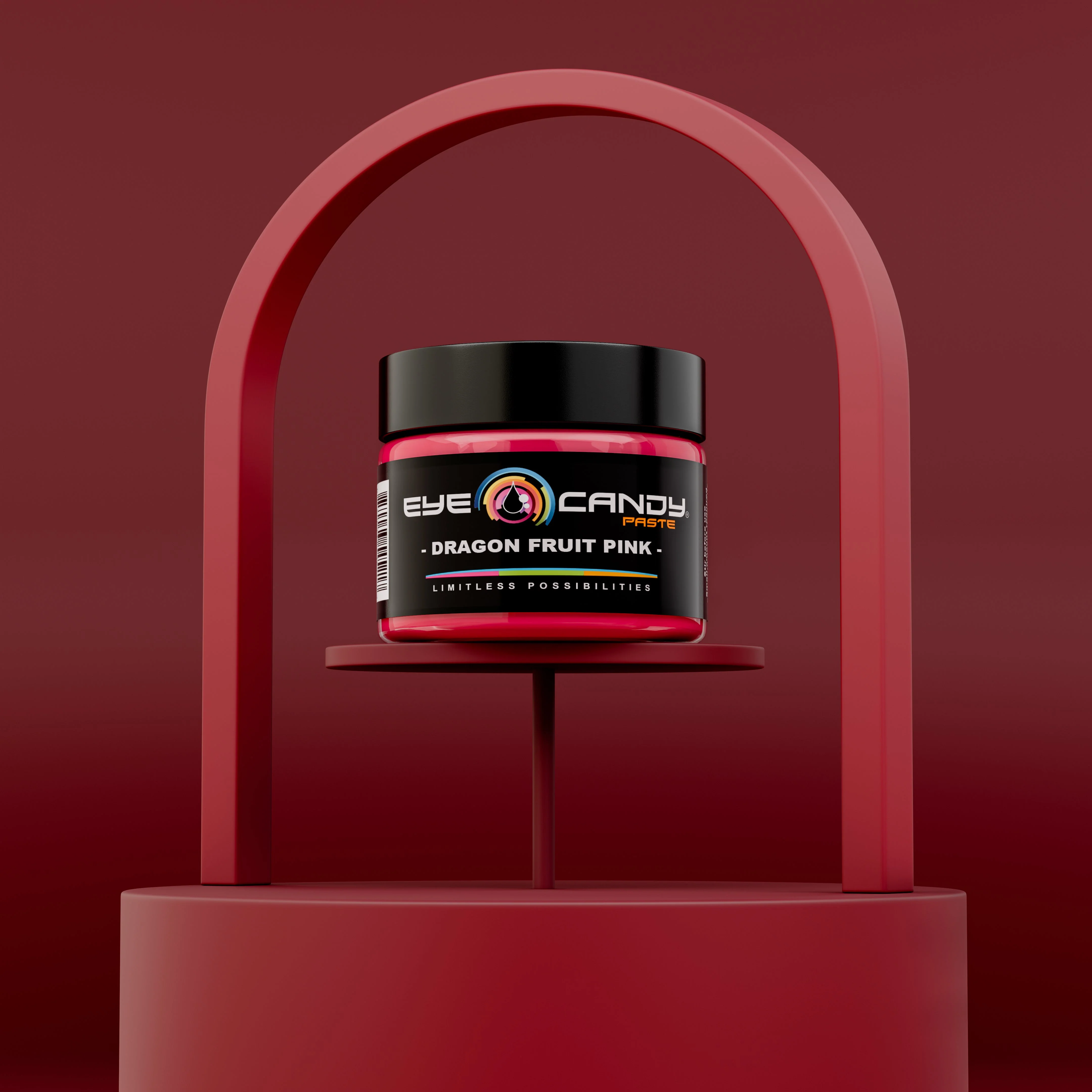 Dragon Fruit Pink Neon Paste / 2 oz. - Image 3