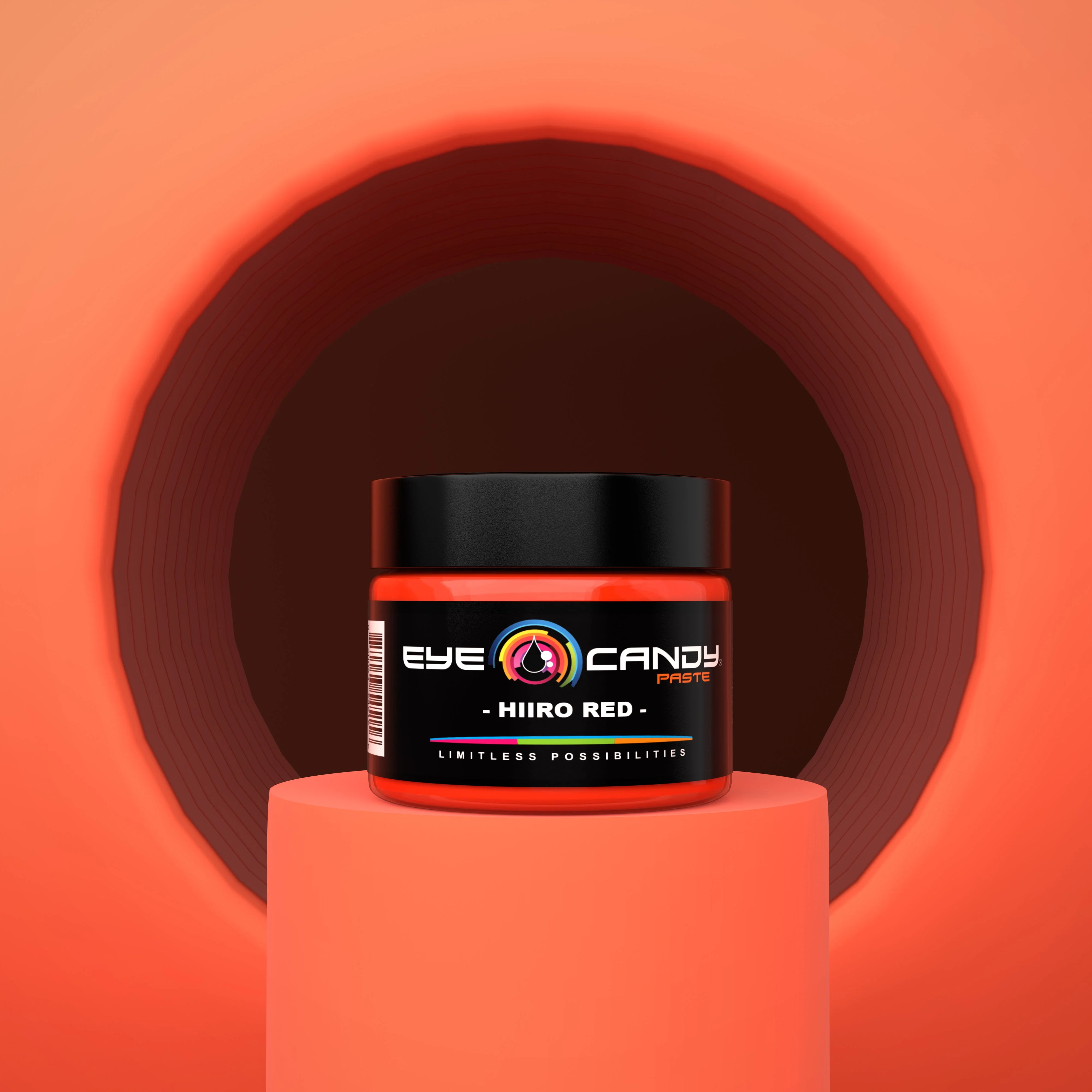 Hiiro Red Neon Paste / 2 oz. - Image 3